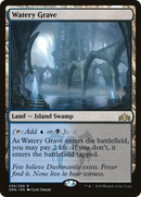 Watery Grave (PPELD-259P) [Promo Pack: Guilds of Ravnica Promos] Foil