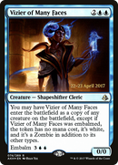Vizier of Many Faces (PRE-074) [Amonkhet Promos] Foil