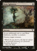Bone Splinters (AVR-088) [Avacyn Restored] Foil
