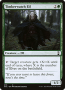 Timberwatch Elf (KHC-076) [Kaldheim Commander]