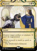 Putrefy (STA-063) (Showcase) (Borderless) [Strixhaven Mystical Archive] Etched Foil