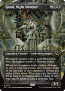 Gonti, Night Minister (Borderless) (DFT-357) [Aetherdrift]