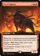 Ox of Agonas (Extended Art) (THB-318) [Theros Beyond Death] Foil