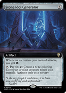 Stone Idol Generator (Extended Art) (M3C-077) [Modern Horizons 3 Commander]