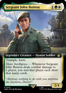 Sergeant John Benton (Extended Art) (WHO-441) [Doctor Who] Foil