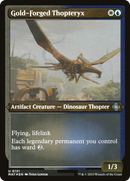 Gold-Forged Thopteryx (Foil Etched) (MAT-131) [March of the Machine: The Aftermath] Foil