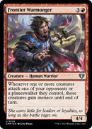 Frontier Warmonger (CMM-224) [Commander Masters] Foil