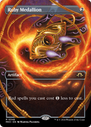 Ruby Medallion (Borderless) (MH3-348) [Modern Horizons 3]