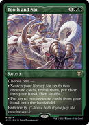 Tooth and Nail (Foil Etched) (CMM-574) [Commander Masters] Foil