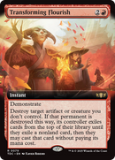 Transforming Flourish (Extended Art) (TDC-079) [Commander: Tarkir: Dragonstorm]
