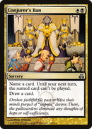 Conjurer's Ban (GPT-108) [Guildpact] Foil