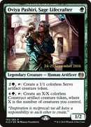 Oviya Pashiri, Sage Lifecrafter (PRE-165) [Kaladesh Promos] Foil