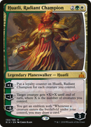 Huatli, Radiant Champion (RIX-159) [Rivals of Ixalan] Foil