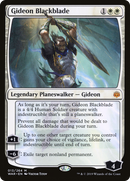 Gideon Blackblade (WAR-013) [War of the Spark] Foil