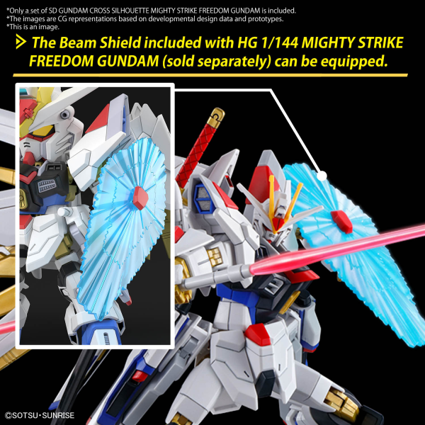 SD Gundam Cross Silhouette Mighty Strike Freedom [Nov 2024]