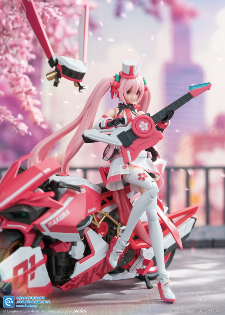 E-Model: SHENGGE SOSKILL X Sakura Miku Express Model Kit