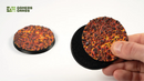 GamersGrass Battle Ready Toppers: Molten Lava 60mm