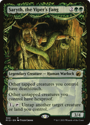 Saryth, the Viper's Fang (Showcase) (MID-304) [Innistrad: Midnight Hunt] Foil