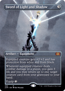 Sword of Light and Shadow (Borderless) (2XM-366) (Borderless) [Double Masters] Foil
