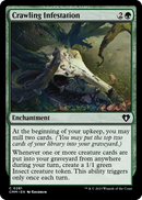 Crawling Infestation (CMM-281) [Commander Masters] Foil