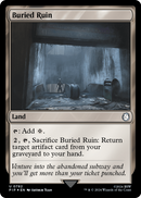 Buried Ruin (Surge Foil) (PIP-782) [Fallout] Foil