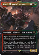 Gimli, Mournful Avenger (Borderless) (LTR-436) [The Lord of the Rings: Tales of Middle-earth]
