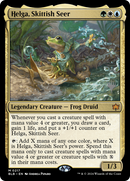 Helga, Skittish Seer (PPBLB-217) [Promo Pack: Bloomburrow Promos]