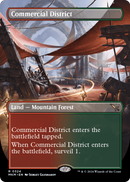 Commercial District (Borderless) (MKM-324) [Murders at Karlov Manor] Foil