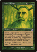 Gaea's Liege (TSB-078) [Time Spiral Timeshifted] Foil