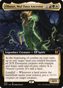 Obuun, Mul Daya Ancestor (Extended Art) (ZNC-008) [Zendikar Rising Commander] Foil