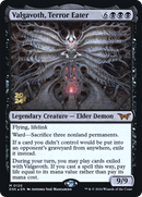 Valgavoth, Terror Eater (PRE-120) [Duskmourn: House of Horror Promos] Foil