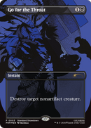 Go for the Throat (SSP-003) (Borderless) [Cowboy Bebop] Foil