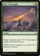 Gift of Strength (HOU-117) [Hour of Devastation] Foil