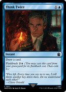 Think Twice (Surge Foil) (WHO-811) [Doctor Who] Foil
