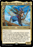 Satya, Aetherflux Genius (M3C-003) [Modern Horizons 3 Commander] Foil