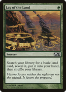 Lay of the Land (M14-183) [Magic 2014] Foil