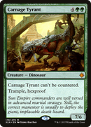 Carnage Tyrant (XLN-179) [Ixalan] Foil