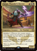 Zurgo, Thunder's Decree (PPTDM-237) [Promo Pack: Tarkir: Dragonstorm]