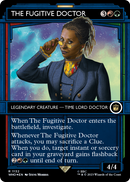 The Fugitive Doctor (Showcase) (Surge Foil) (WHO-1132) (Borderless) [Doctor Who] Foil