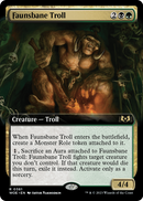 Faunsbane Troll (Extended Art) (WOE-361) [Wilds of Eldraine] Foil