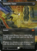 Vampiric Tutor (Borderless) (DMR-430) [Dominaria Remastered]