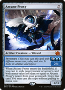 Arcane Proxy (PPBRO-075) [Promo Pack: The Brothers' War Promos] Foil