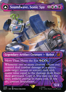 Soundwave, Sonic Spy (Shattered Glass) (BOT-028) (Borderless) [Transformers] Foil