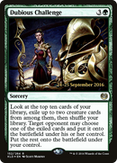 Dubious Challenge (PRE-152) [Kaladesh Promos] Foil