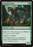 Untamed Kavu (DOM-186) [Dominaria] Foil