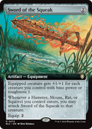 Sword of the Squeak (Extended Art) (BLC-072) [Bloomburrow Commander]