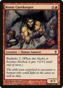 Ronin Cavekeeper (SOK-111) [Saviors of Kamigawa] Foil