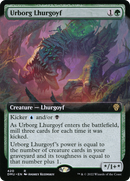 Urborg Lhurgoyf (Extended Art) (DMU-420) [Dominaria United] Foil