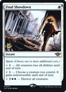 Final Showdown (PRE-011) [Outlaws of Thunder Junction Promos] Foil