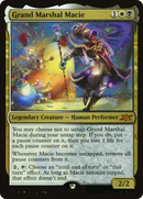 Grand Marshal Macie (Galaxy Foil) (UNF-454) [Unfinity] Foil